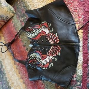 Harley Davidson Leather Halter - Size  M